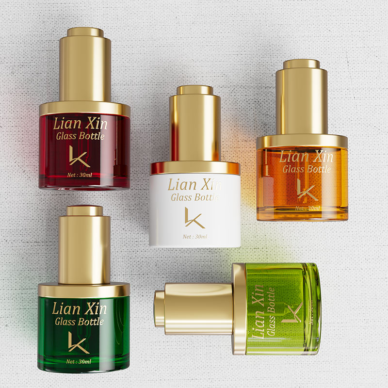 hot stamping serum bottle