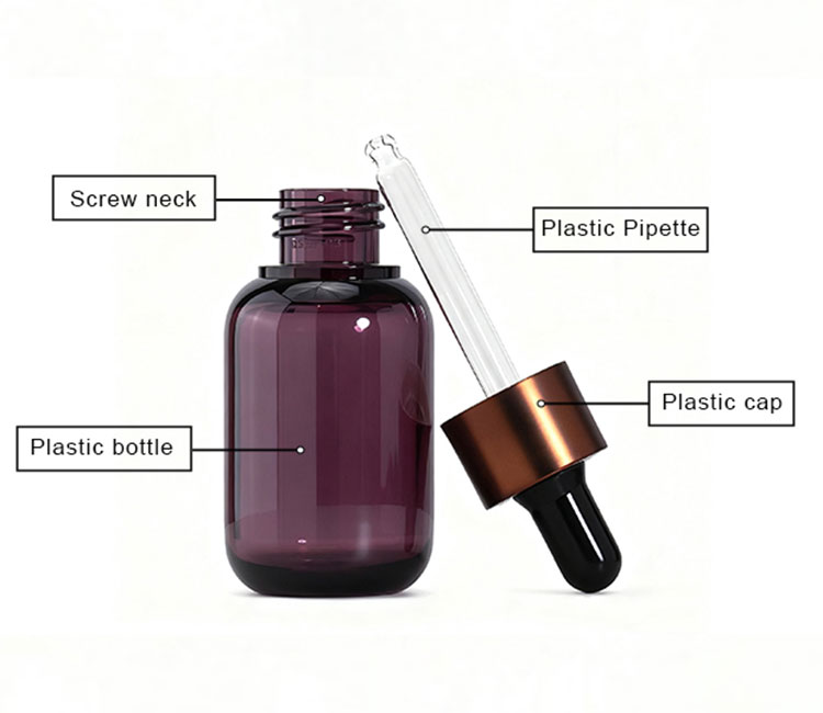 plastic dropper bottle description