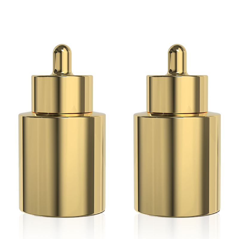 electroplated dropper bottle