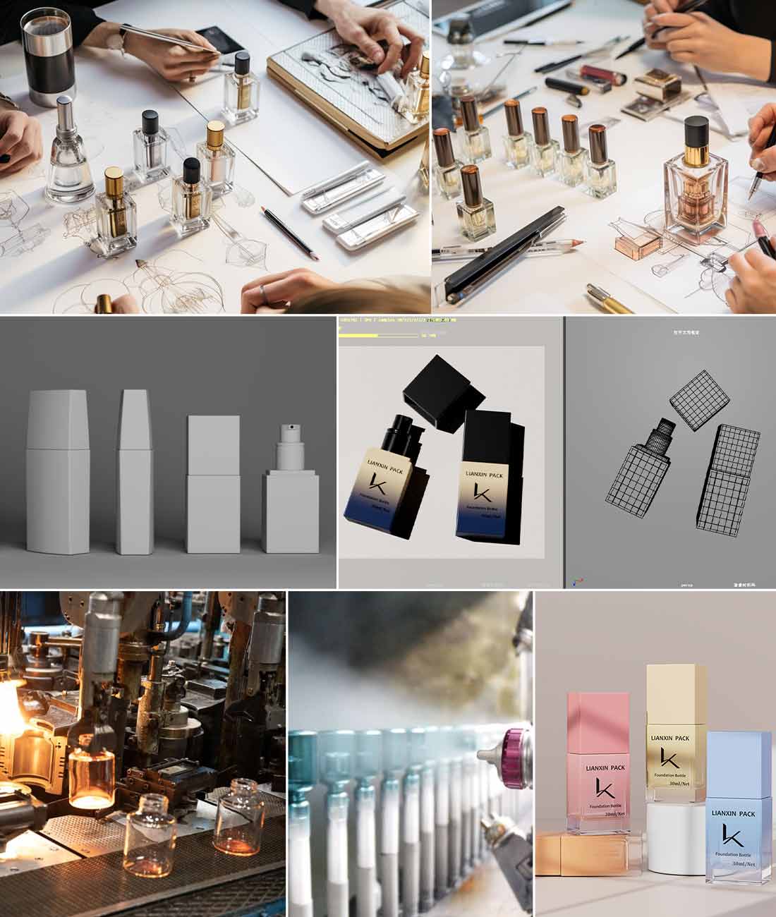 Customised Cosmetics Cosmetics Packaging - Lansen Packaging | Custom Cosmetic package ...