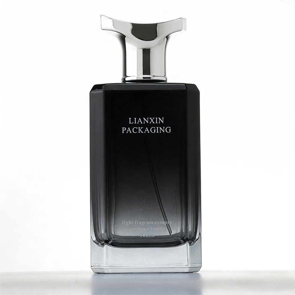 100ml black rectangle perfume bottles