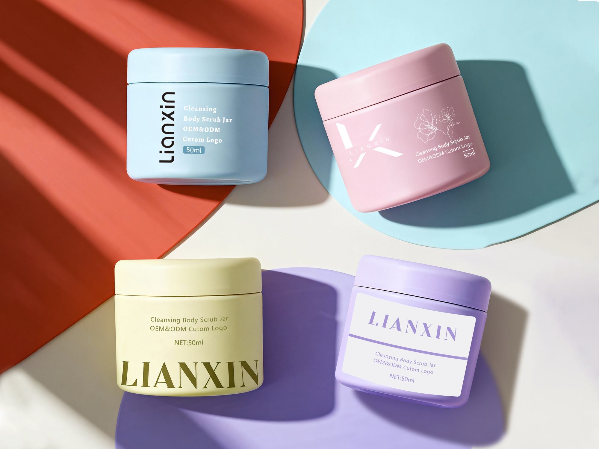 PP Plastic Cream Jar