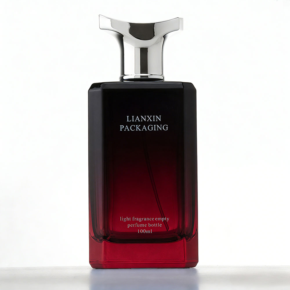 100ml red rectangle perfume bottles