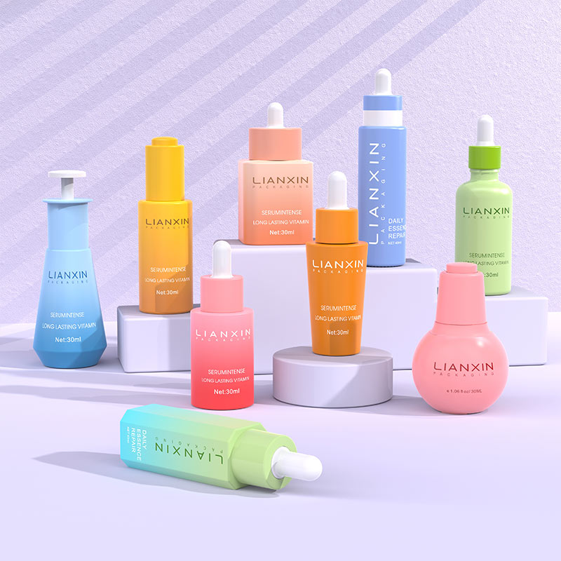 different serum bottles