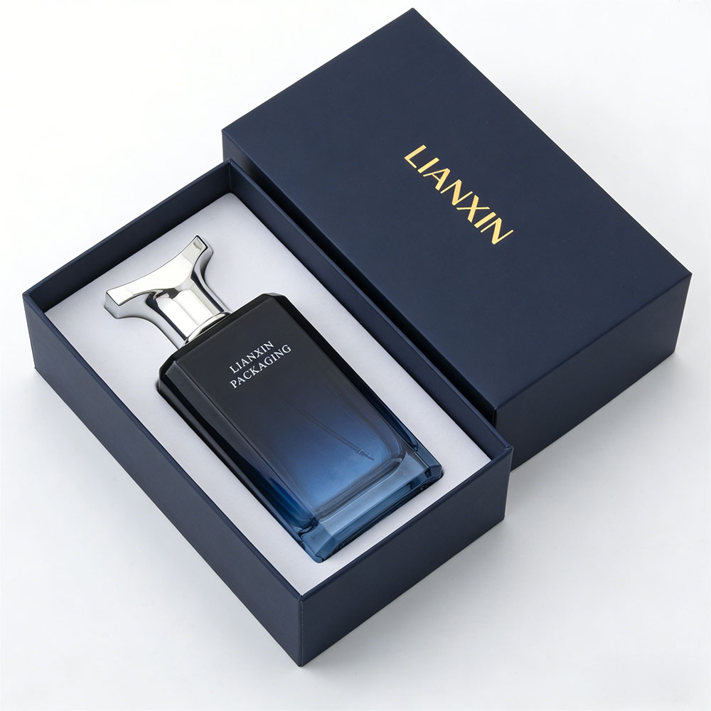 100ml rectangle perfume bottles with box