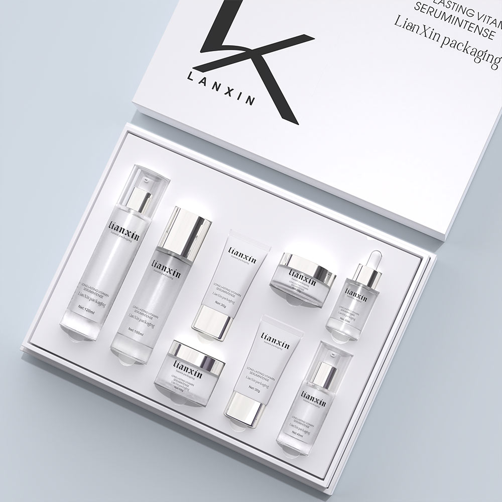skincare packaging with box