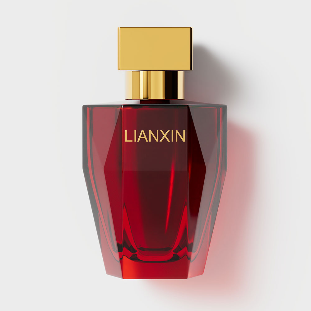 50ml red perfume bottle