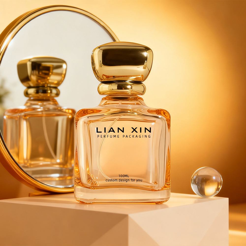 100ml empty square perfume bottle