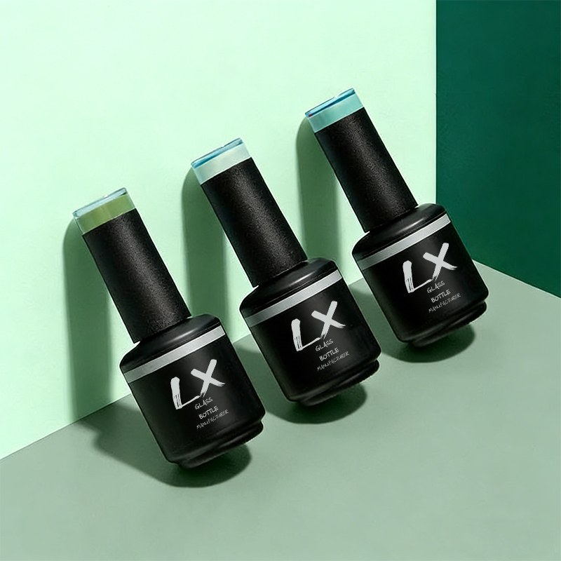 silkscreen nail polish bottle