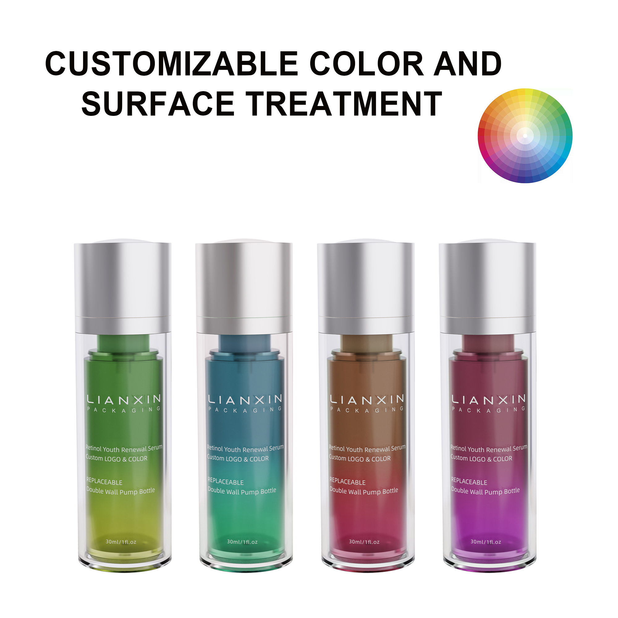 30ml lotion bottle custom