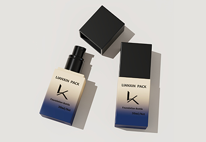 lacquering lotion bottles