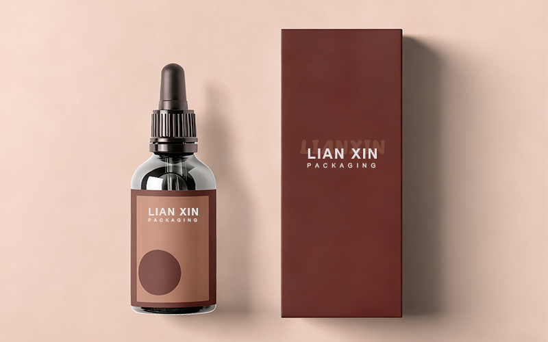 cbd dropper bottle with box