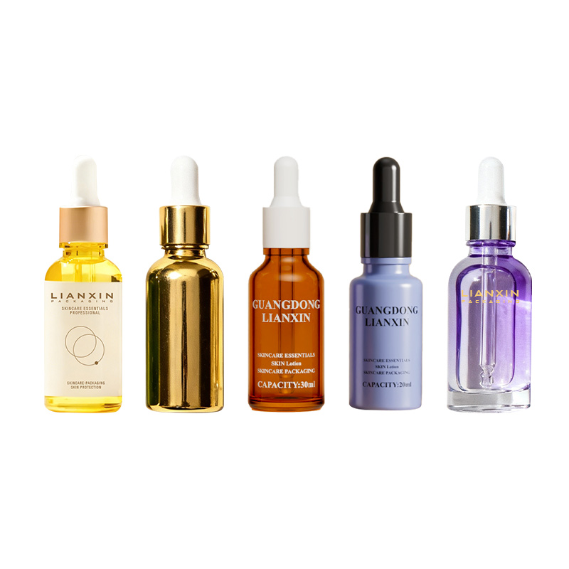 different styles dropper bottle