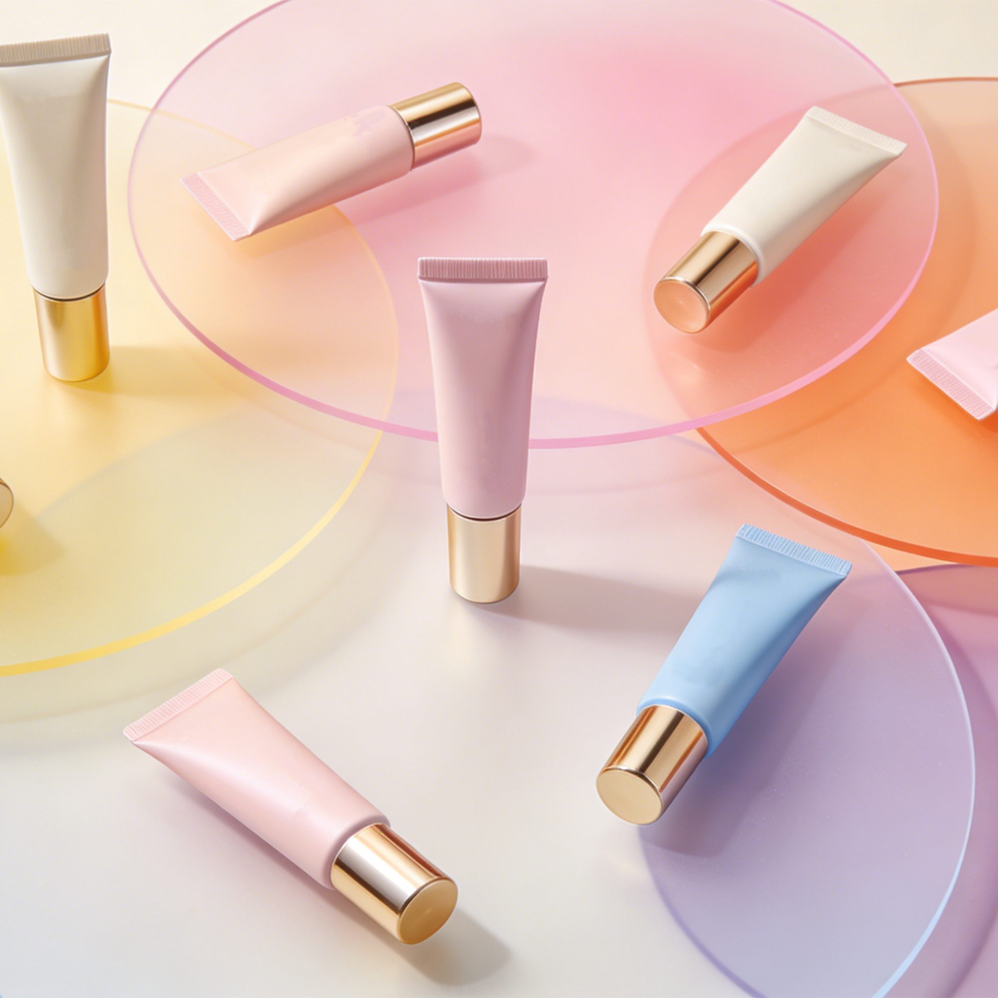 custom cosmetic tubes in different sizes materials and finishes