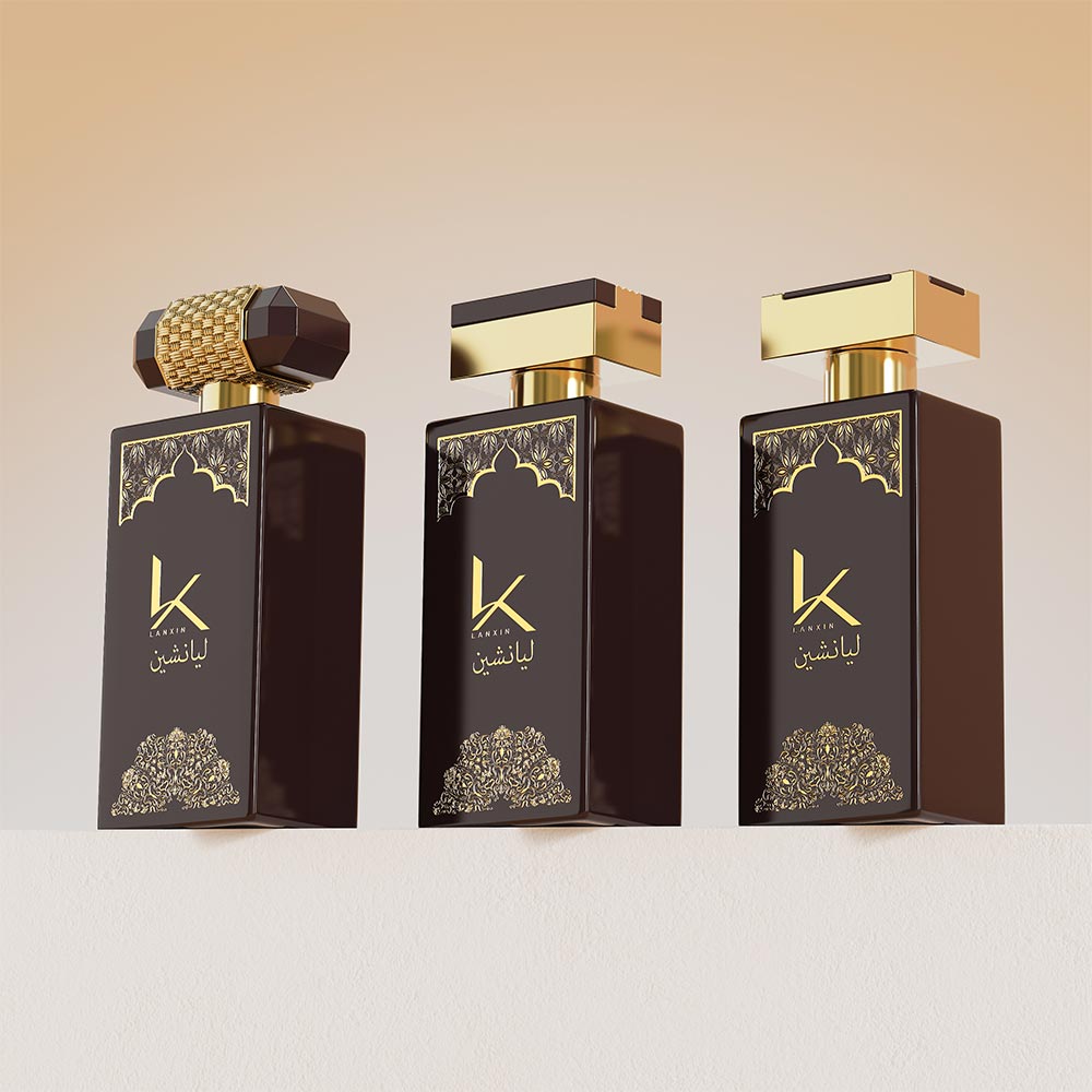 rectangle perfume bottles