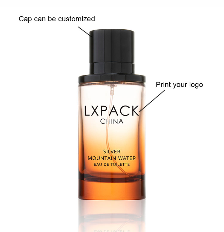 magnetic cap perfume bottle custom