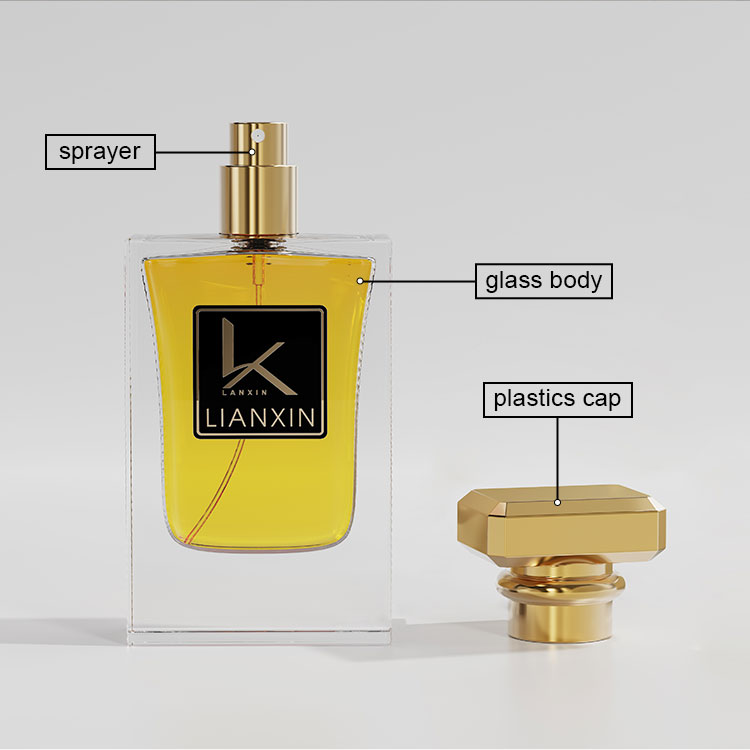 30ml empty perfume bottle material