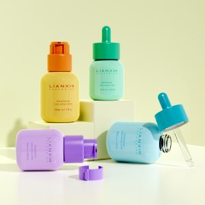 serum dropper bottle & lotion pump bottle set
