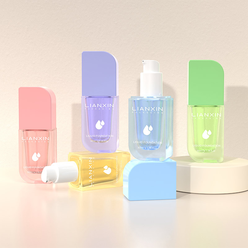 30ml frosted special-shaped emulsion bottle