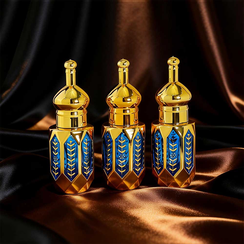 6ml gold oud oil bottle