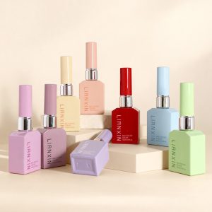 15ml square-shaped nail polish empty bottle