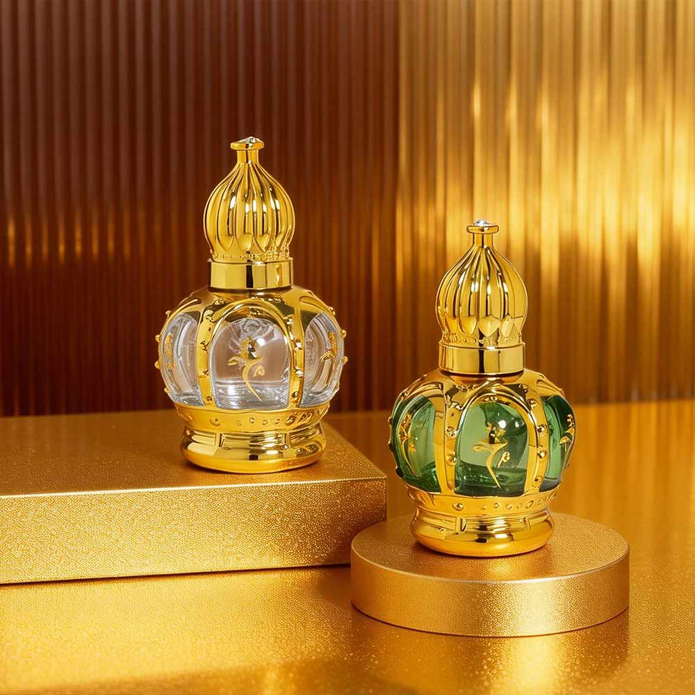 glass 15ml attar bottle