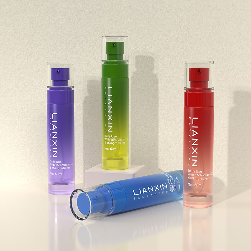 50ml empty slim premium lotion bottle