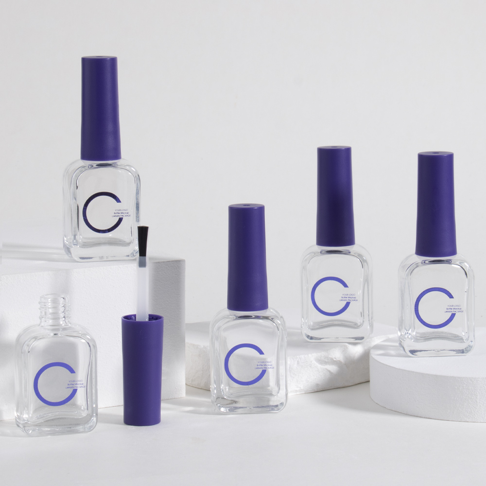 12ml clear nail polish empty bottle