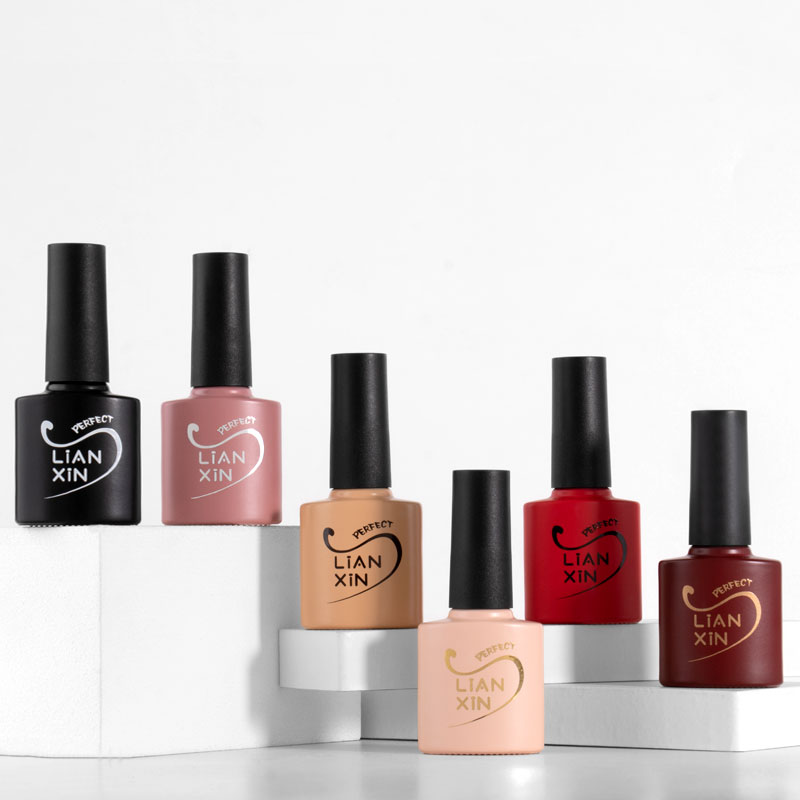 8ml matte nail polish empty bottle