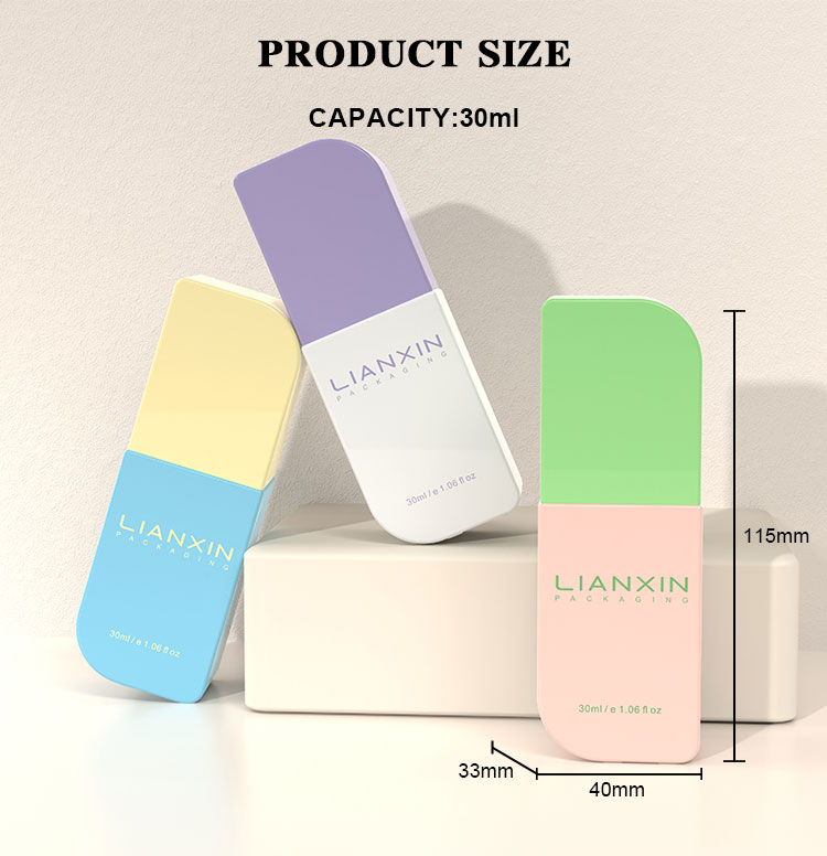 30ml special-shaped emulsion bottle size