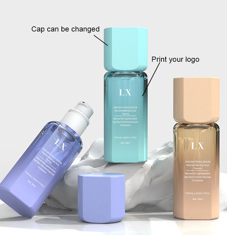 glass lotion bottle with pump custom