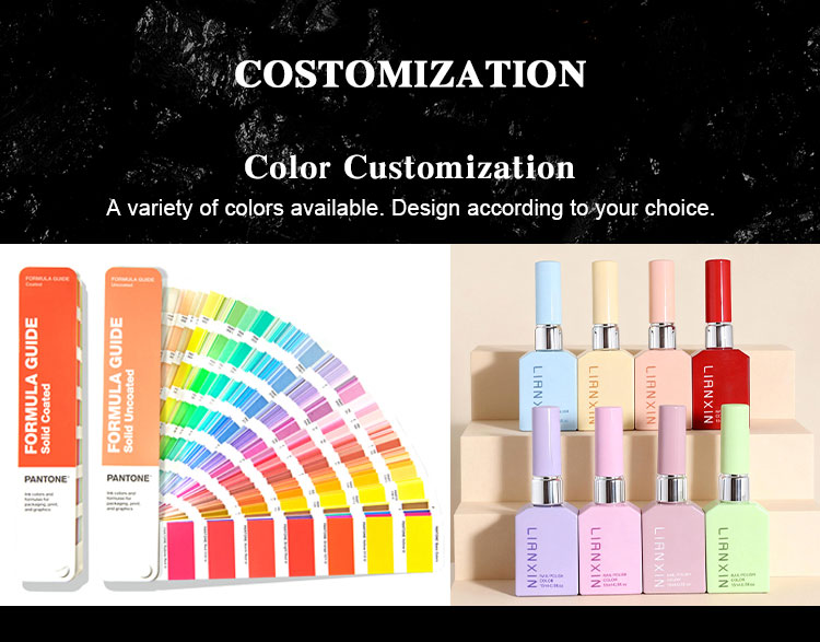 15ml nail polish empty bottle custom color