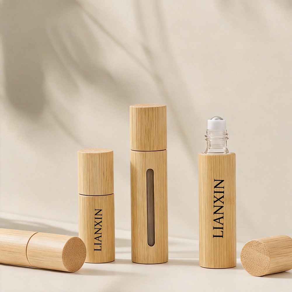 Bamboo Finish roll on bottle