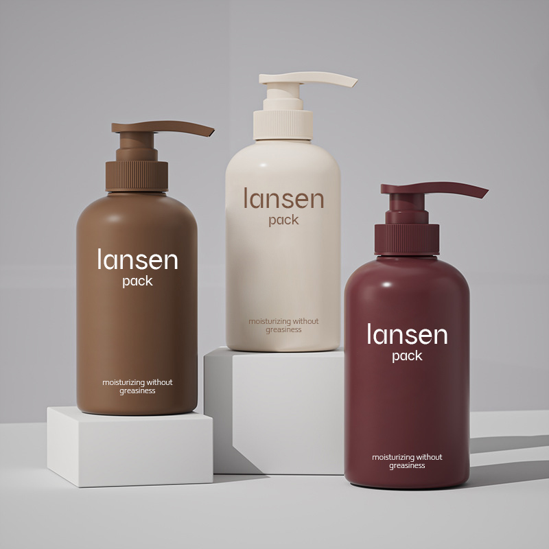 screen printing body lotion bottles