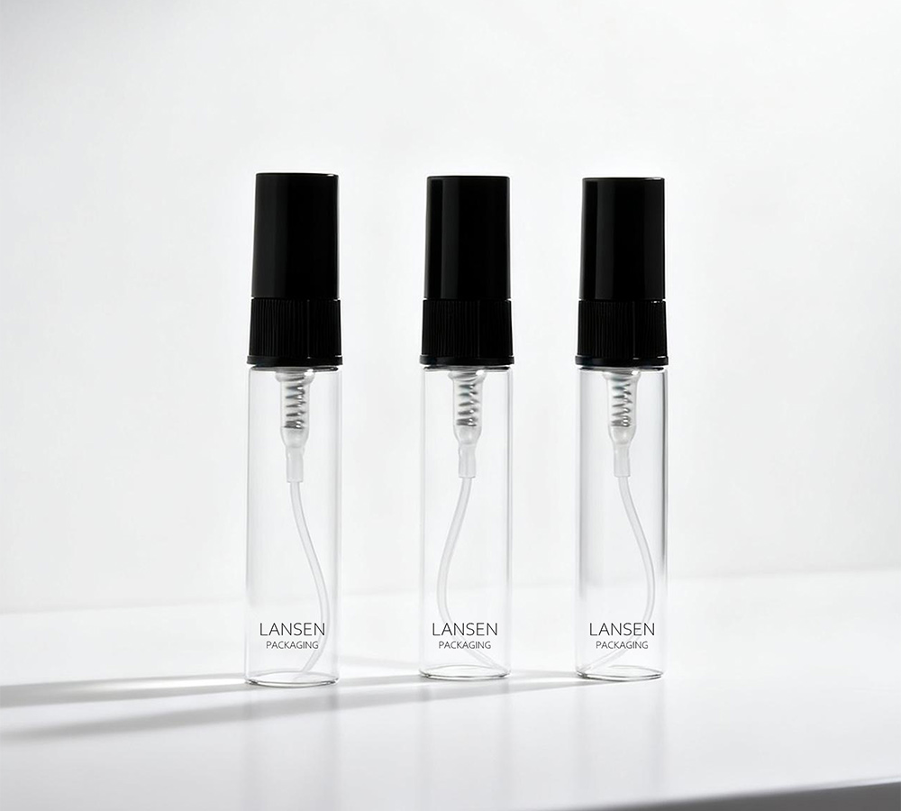 silk printing portable perfume bottle