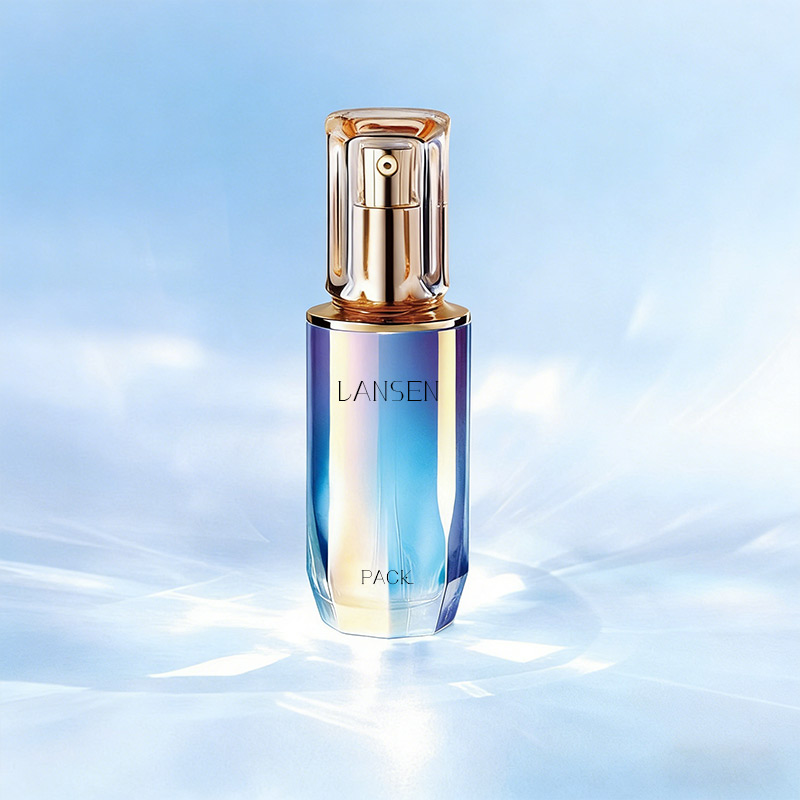 iridescence finish toner bottle