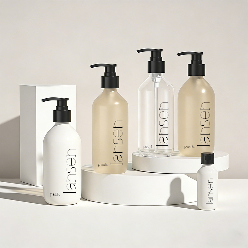 forsted pe body lotion bottle