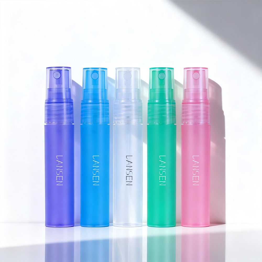 plastic sample perfume bottle