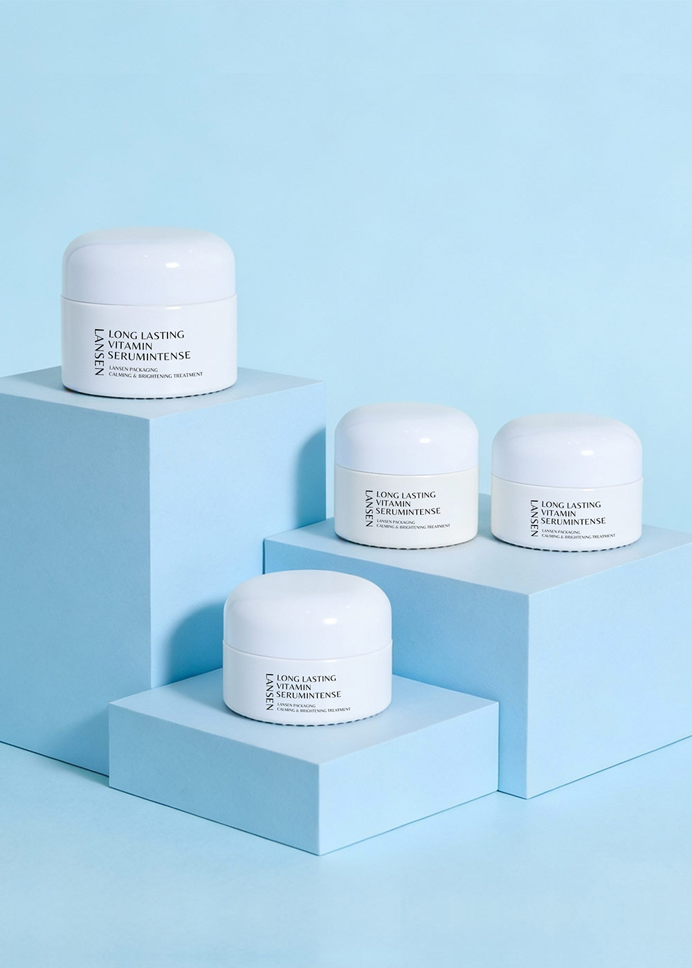 glass body butter jars