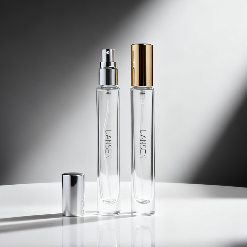 aluminum caps perfume bottle