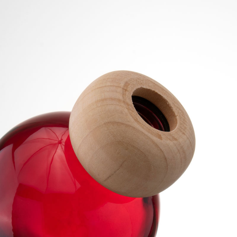 200ml luxury scent bottle with wood lid