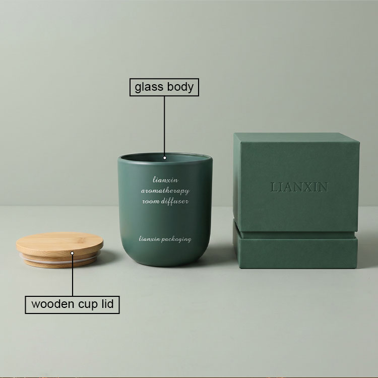 200ml u-shape candle jar details