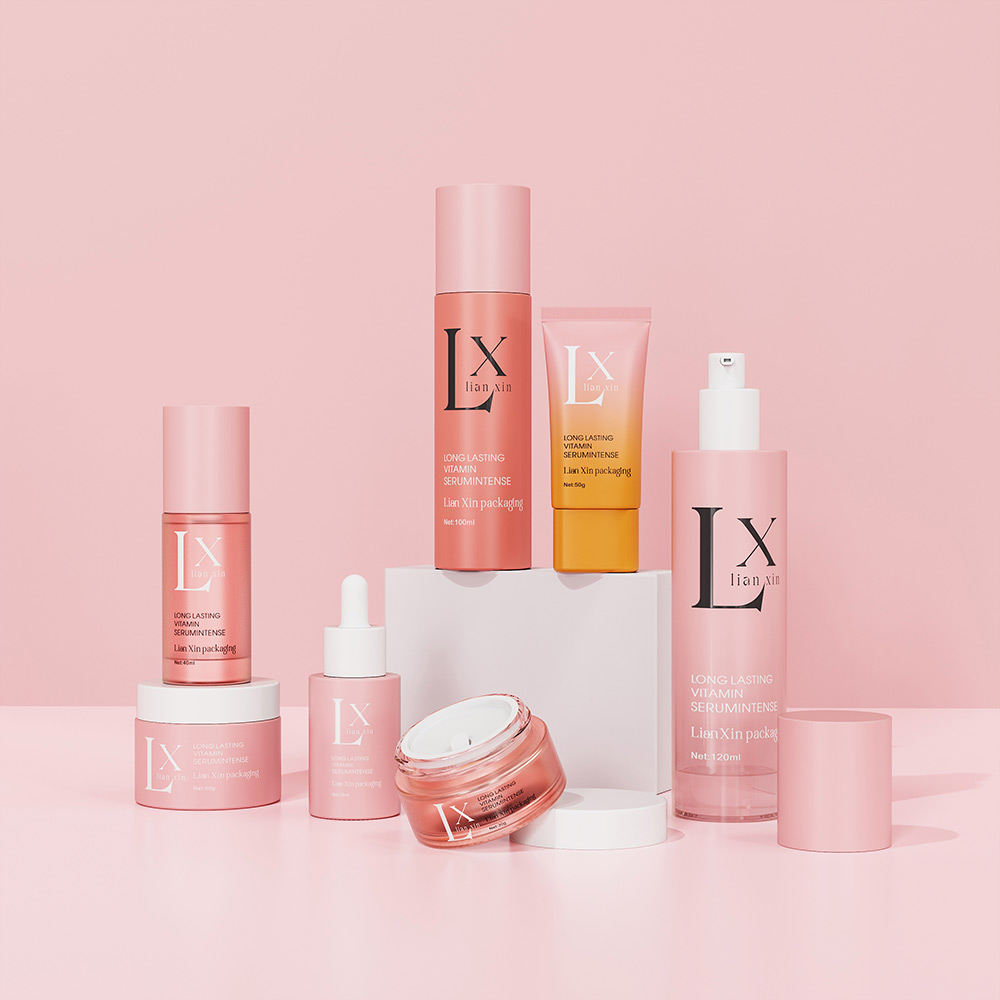 glass skincare packaging set 30ml 40ml 100ml 120ml