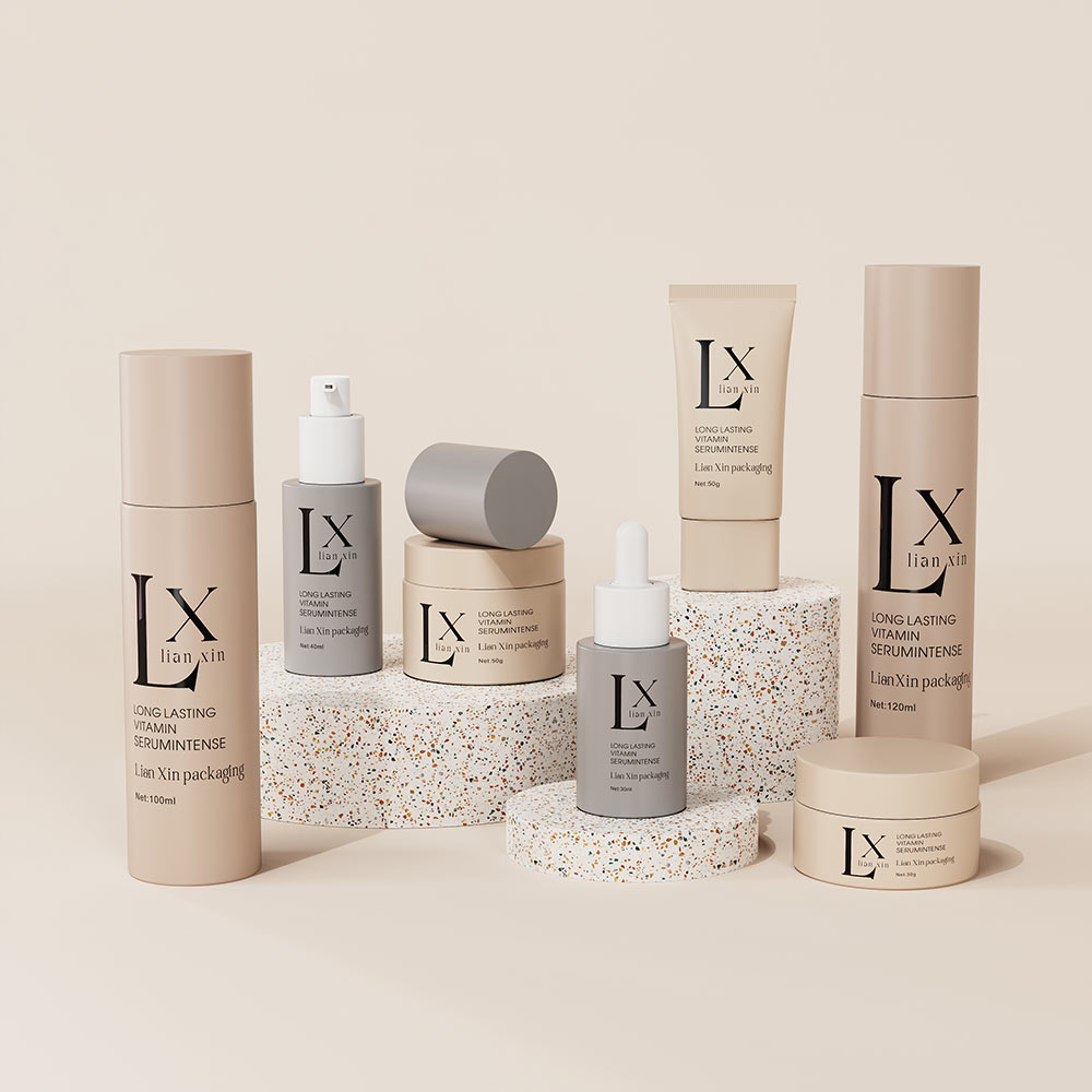cylinder skincare packaging bottle