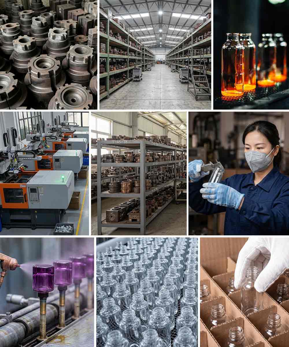 refillable cosmetic packaging quality control