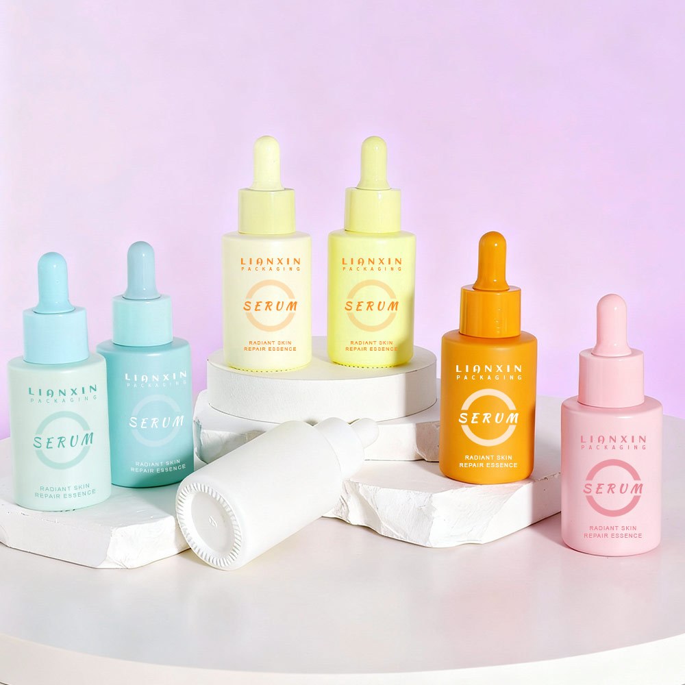 cosmetic dropper bottle