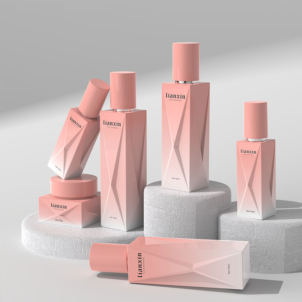 Geometric Cosmetic Packaging