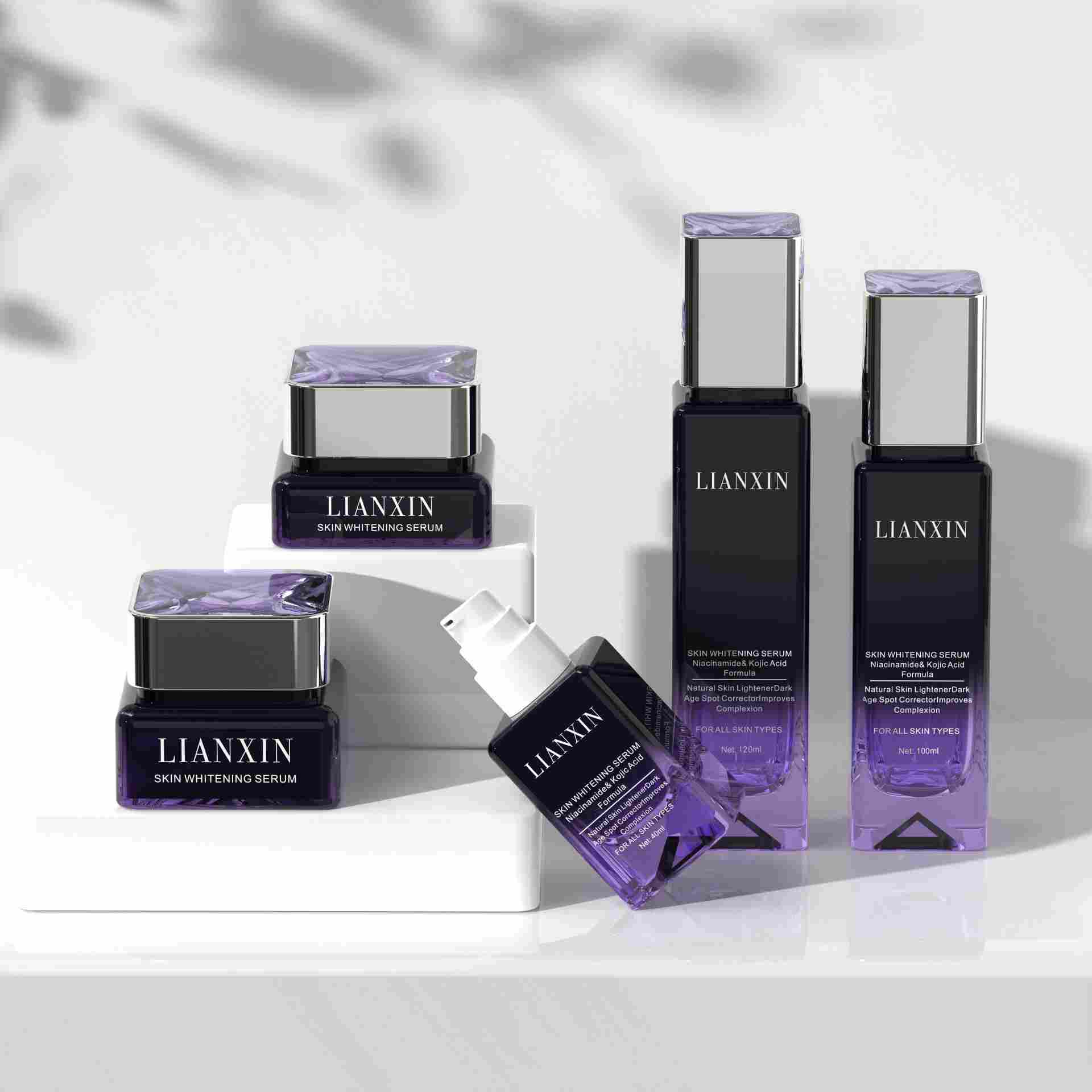 Luxury Glass Skincare Packaging Set
