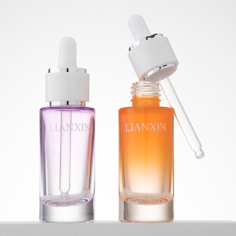 luxury glass dropper bottle