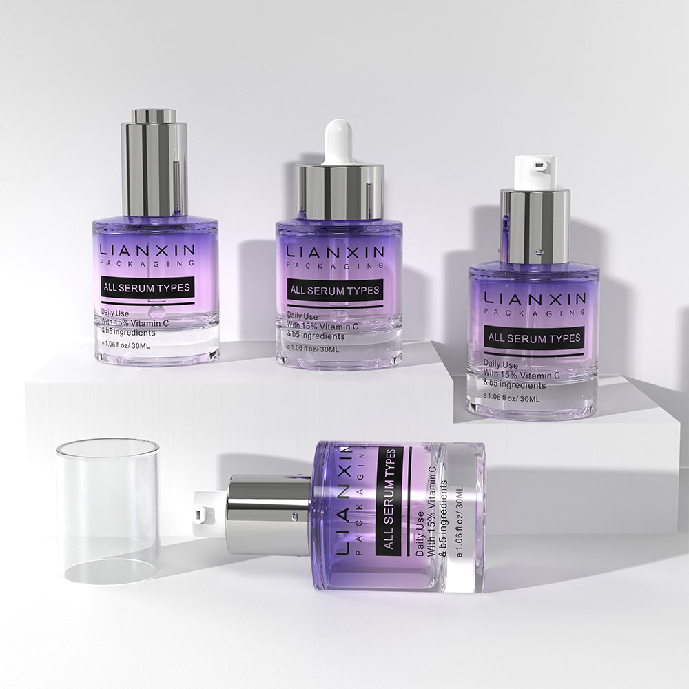 custom 30ml serum packaging bottle